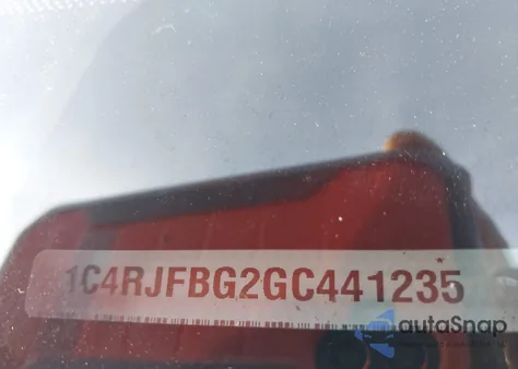 2016 Jeep Grand Cherokee Limited z USA, uszkodzony, nr VIN 1C4RJFBG2GC441235